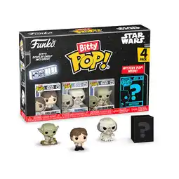 Walmart Funko Bitty POP! 4-Pack: Star Wars - Series 2 - Han Solo Collectible Vinyl Mini-Figures offer