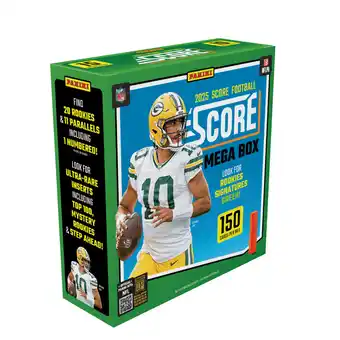 Walmart 2025 Panini Score Football Trading Cards Mega Box offer