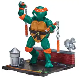 Walmart Teenage Mutant Ninja Turtles: 4 Remastered Michelangelo Action Figure by Playmates Toys offer