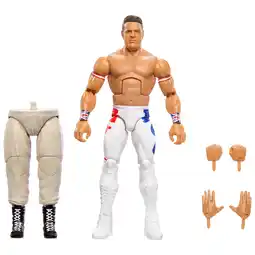 Walmart WWE Monday Night War Elite Collection British Bulldog Action Figure with Build-a-Figure Accessories offer