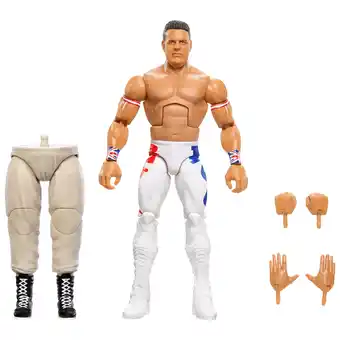 Walmart WWE Monday Night War Elite Collection British Bulldog Action Figure with Build-a-Figure Accessories offer