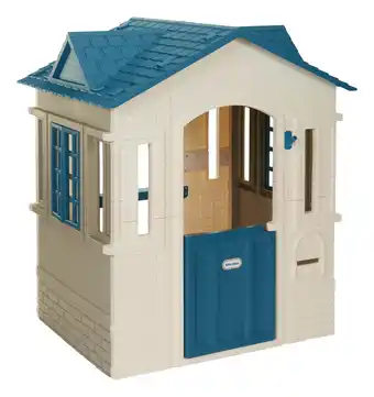 Walmart Little Tikes Cape Cottage Pretend Playhouse with Working Door, Toddlers Ages 2+, Blue offer