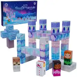Walmart USA Toyz Blocchi Frosted Fairytale Magnetic Building Blocks Set, 84pc Construction Toy for Kids offer