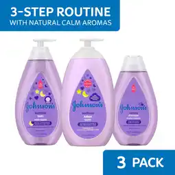 Walmart Johnsons Baby Bedtime Routine Set: Bath, Shampoo, & Baby Lotion, 3 Items offer