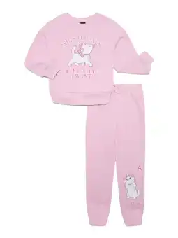 Walmart Aristocats Marie Kids Graphic Fleece Sweatshirt and Jogger Set, 2 Piece, Sizes 4-18 offer