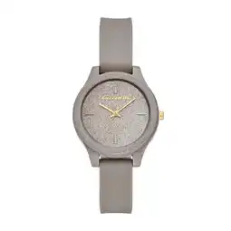 Walmart Women's Carmelina Analog Gray Silicone Watch offer