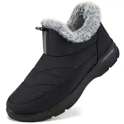 Walmart Snow Boots for Women Winter Slip On Ankle Boots Waterproof Outdoor Anti Slip Shoes offer