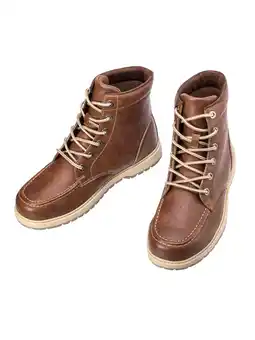 Walmart Mens Hiking Snow Boots Mid Calf Winter Boots Waterproof Outdoor Boots offer