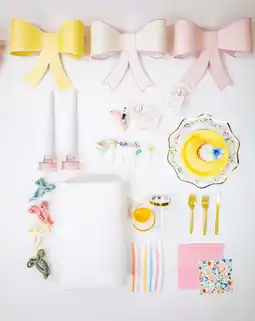 Walmart Bow-quet Birthday Party Pack FettiFilled Garden Party Supplies for 16 Guests offer