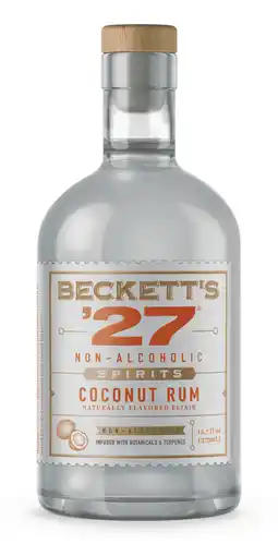 Walmart Beckett's '27 Coconut Rum Award Winning Non-Alcoholic Spirit for Mocktails, 12.7 fl oz bottle offer