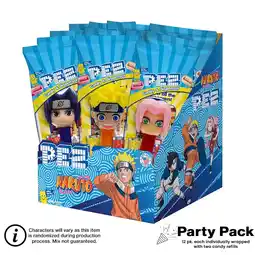 Walmart PEZ Naruto PEZ Candy 12ct Party Pack offer