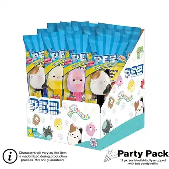Walmart PEZ Squishmallows, 12 Pack - Each Individually Wrapped, 6.96 oz offer