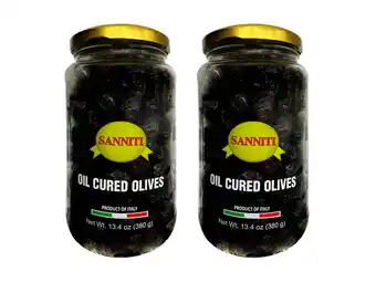 Walmart Sanniti Dry Cured Olives, 13.4oz Jar, Pack of 2 offer