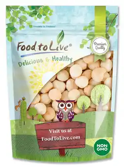 Walmart Whole Macadamia Nuts, Non-GMO Verified, 2 Pounds - Kosher, Raw, Vegan - by Food to Live offer
