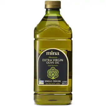 Walmart Mina Moroccan Olive Oil Extra Virgin, 68 fl oz, High Polyphenol Olive Oil, Single Origin Olive Oil offer