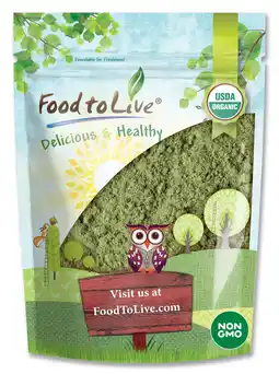 Walmart Organic Alfalfa Powder, 0.5 Pounds Non-GMO, Kosher, Raw, Vegan by Food to Live offer