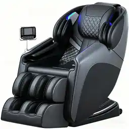 Walmart 4D Massage Chair, Full Body Recliner with Zero Gravity, Heating offer