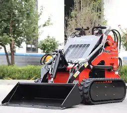 Walmart TYPHON STOMP Mini Tracked Skid-Steer Loader, 22.1HP Honda GX690, for Farming & Construction offer