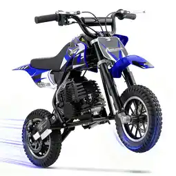 Walmart Aoemoe DB1 Gasoline 50CC Dirt Bike, BLUE offer