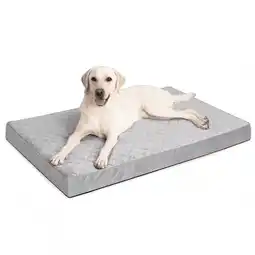 Walmart KSIIA 29 Waterproof Orthopedic Dog Bed for Medium Dogs, Dog Crate Bed with Removable Washable Cover offer