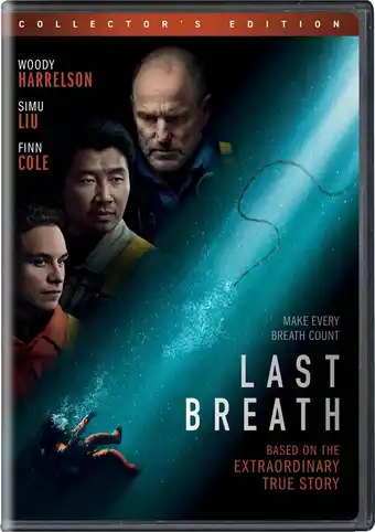 Walmart Last Breath (DVD), Thriller, Universal offer
