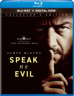 Walmart Speak No Evil (Blu-ray + Digital Copy), Thriller, Universal offer