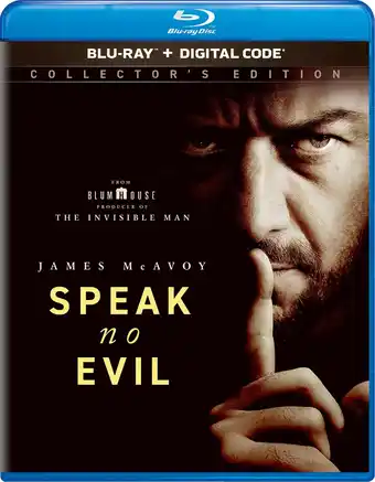 Walmart Speak No Evil (Blu-ray + Digital Copy), Thriller, Universal offer