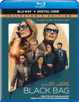 Walmart Black Bag (Blu-ray + Digtal Copy), Thriller, Universal offer