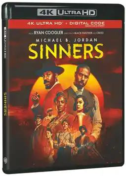 Walmart Sinners (4K Ultra HD + Digital Copy), Horror, Warner Bros offer