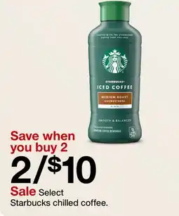 Target Select Starbucks chilled coffee offer