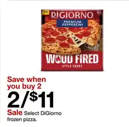 Target DiGiorno frozen pizza offer