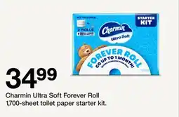 Target Charmin Ultra Soft Forever Roll 1, 700-sheet toilet paper starter kit offer
