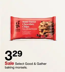Target Select Good & Gather baking morsels offer