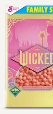 Target General Mills Wicked family-size breakfast cereal in berry strawberry offer