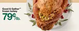 Target Good & Gather frozen turkey offer