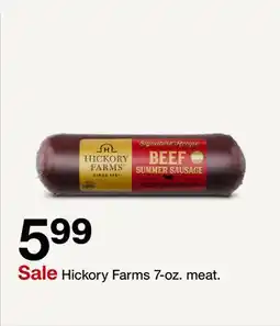 Target Hickory Farms 7-oz. meat offer