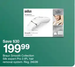 Target Braun Smooth Collection Silk expert Pro 3 IPL hair removal system offer