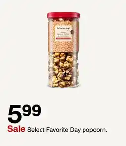 Target Select Favorite Day popcorn offer