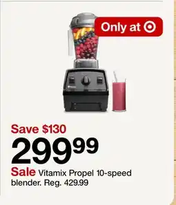 Target Vitamix Propel 10-speed blender offer