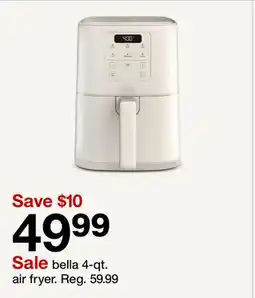 Target bella 4-qt. air fryer offer