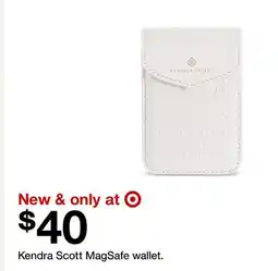 Target Kendra Scott MagSafe wallet offer