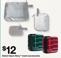Target Select Open Story travel accessories offer