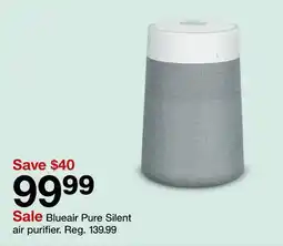 Target Blueair Pure Silent air purifier offer