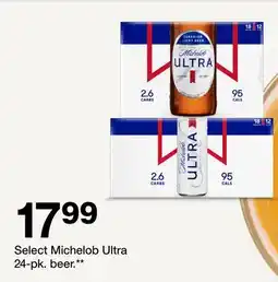 Target Michelob Ultra 24-pk. beer offer