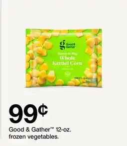 Target Good & Gather 12-oz. frozen vegetables offer