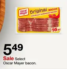Target Select Oscar Mayer bacon offer