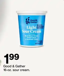 Target Good & Gather 16 - oz. sour cream offer