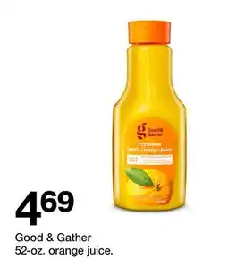 Target Good & Gather 52 - oz. orange juice offer