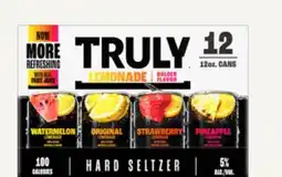 Target Truly & more 12-pk. hard seltzers offer