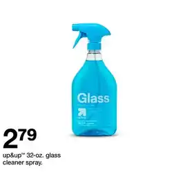 Target up & up 32-oz. glass cleaner spray offer